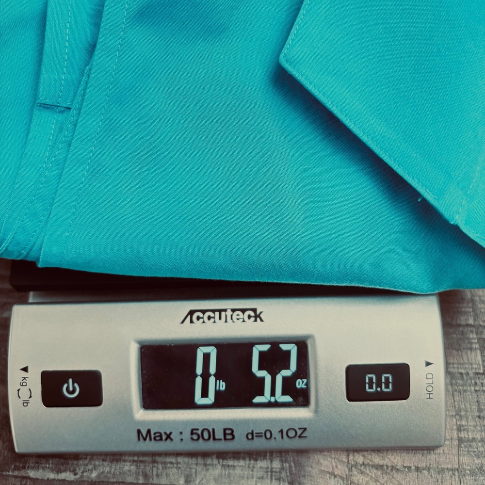 Alex Marie Wms Vibrant Turquoise Sleeveless Button Down Wrinkle Free Blouse 6 - Picture 8 of 8